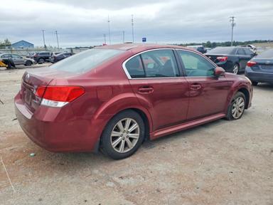 2011 SUBARU LEGACY 2.5I PREMIUM view, angle 3