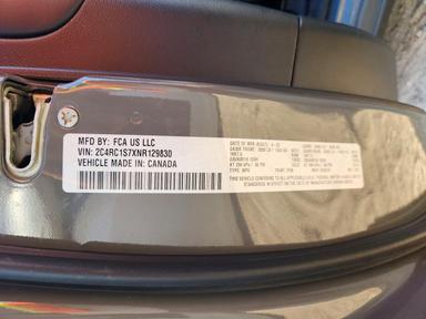 Вид 2022 CHRYSLER PACIFICA HYBRID LIMITED, угол 13