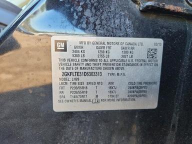 2013 GMC TERRAIN SLE view, angle 12