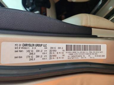 2014 DODGE DURANGO CITADEL view, angle 14