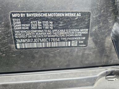 Vedere 2021 BMW 330XI, unghi 12
