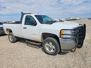 Vista de 2012 CHEVROLET SILVERADO C2500 HEAVY DUTY, ángulo 4