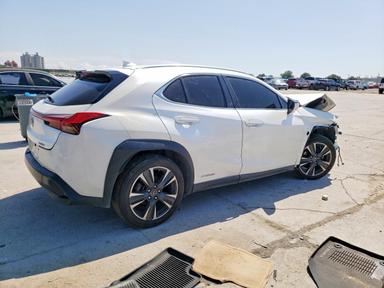 2021 LEXUS UX 250H view, angle 3