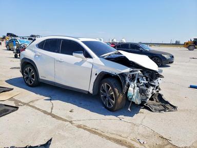 2021 LEXUS UX 250H view, angle 4