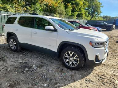 Vista de 2021 GMC ACADIA SLT, ángulo 4