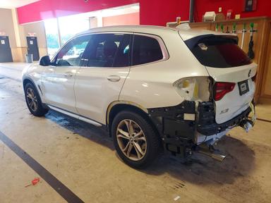 Vista de 2021 BMW X3 XDRIVE30I, ángulo 2