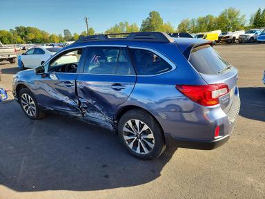 2015 SUBARU OUTBACK 2.5I LIMITED view, angle 2