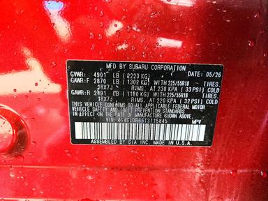 منظر 2026 SUBARU FORESTER LIMITED، زاوية 13