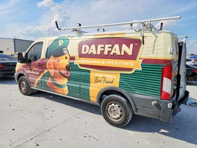 Vue de 2016 FORD TRANSIT T-150, angle 2
