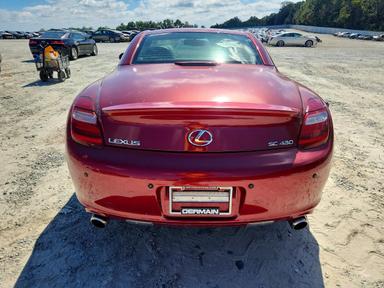 2006 LEXUS SC 430 view, angle 6