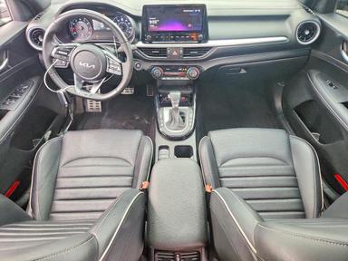 2024 KIA FORTE GT LINE view, angle 8