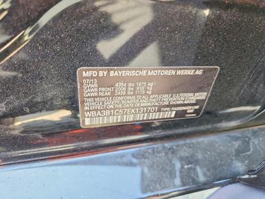 Вид 2014 BMW 320 I, угол 12