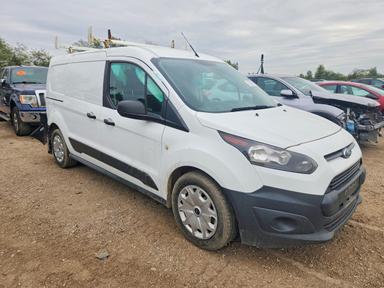Vue de 2018 FORD TRANSIT CONNECT XL DELIVERY VAN, angle 4