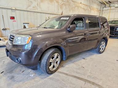 Vista de 2012 HONDA PILOT EXL, ángulo 1