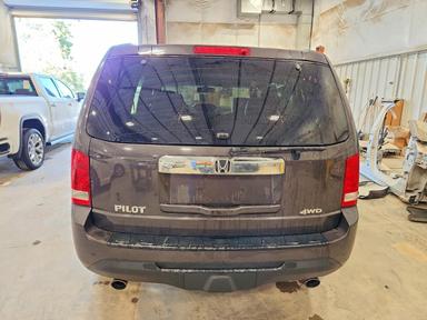 Vista de 2012 HONDA PILOT EXL, ángulo 6