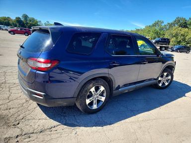 2025 HONDA PILOT EXL view, angle 3