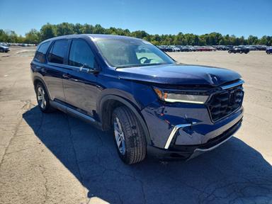 2025 HONDA PILOT EXL view, angle 4