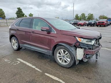 Вид 2017 FORD EDGE SEL, угол 4