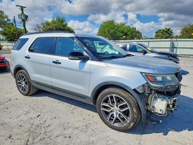 Vedere 2017 FORD EXPLORER SPORT, unghi 4