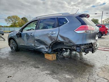 2016 NISSAN ROGUE SL view, angle 2