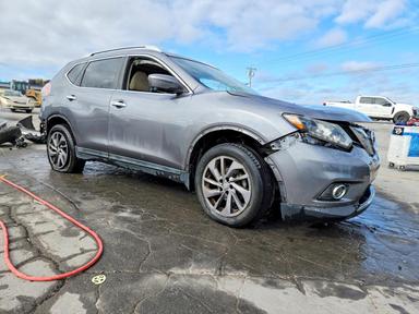 2016 NISSAN ROGUE SL view, angle 4