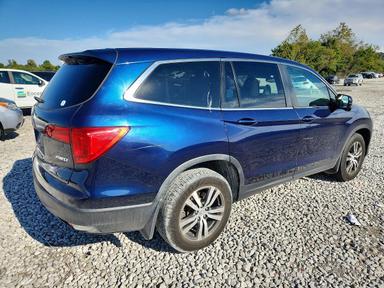 Vedere 2018 HONDA PILOT EXL, unghi 3