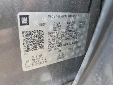 2019 GMC ACADIA SLE view, angle 12