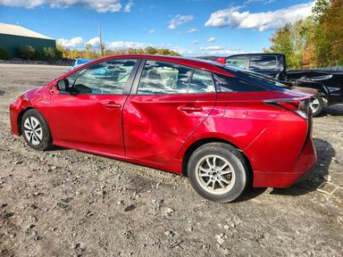 Vue de 2017 TOYOTA PRIUS TWO, angle 2
