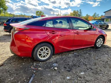 Vue de 2017 TOYOTA PRIUS TWO, angle 3