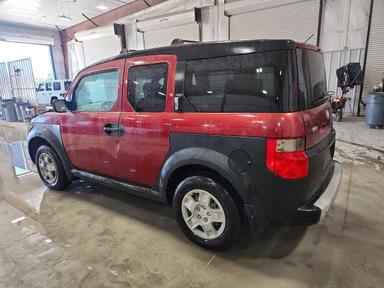 2008 HONDA ELEMENT LX view, angle 2