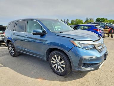 Vedere 2021 HONDA PILOT EXL, unghi 4