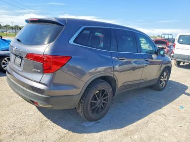 Vista de 2018 HONDA PILOT EXL, ángulo 3