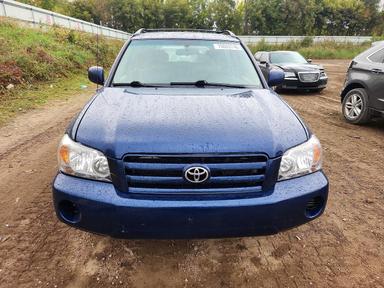Vue de 2007 TOYOTA HIGHLANDER BASE, angle 5