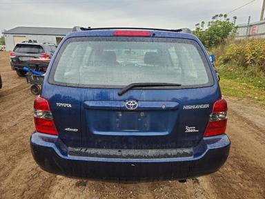 Vue de 2007 TOYOTA HIGHLANDER BASE, angle 6