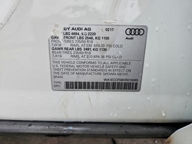 Вид 2017 AUDI Q3 PREMIUM, угол 13