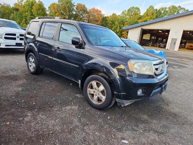 Vista de 2010 HONDA PILOT EX, ángulo 4