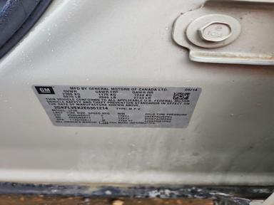 Вид 2014 GMC TERRAIN SLE, угол 12
