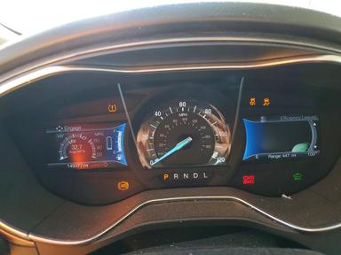Вид 2017 FORD FUSION SE HYBRID, угол 9