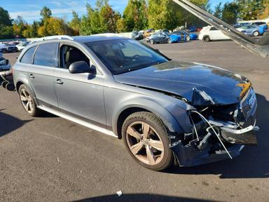 Вид 2015 AUDI A4 ALLROAD PREMIUM PLUS, угол 4