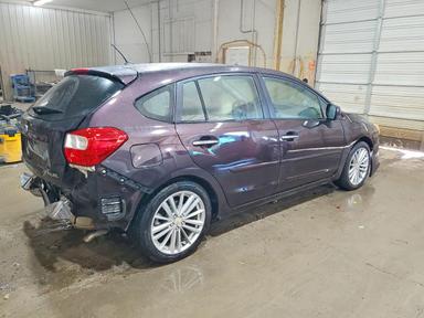 Vue de 2012 SUBARU IMPREZA LIMITED, angle 3