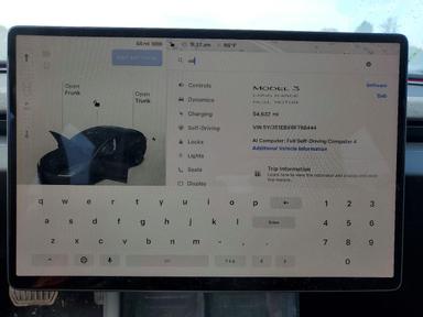 Vista de 2024 TESLA MODEL 3, ángulo 9