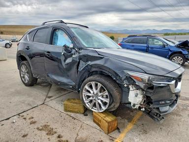 2019 MAZDA CX-5 GRAND TOURING view, angle 4