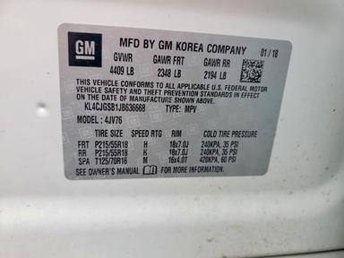 Vedere 2018 BUICK ENCORE ESSENCE, unghi 13