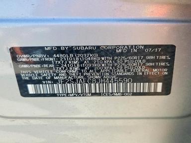 Vista de 2018 SUBARU FORESTER 2.5I PREMIUM, ángulo 13