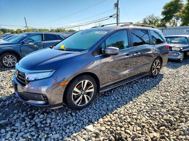 Вид 2022 HONDA ODYSSEY TOURING, угол 1