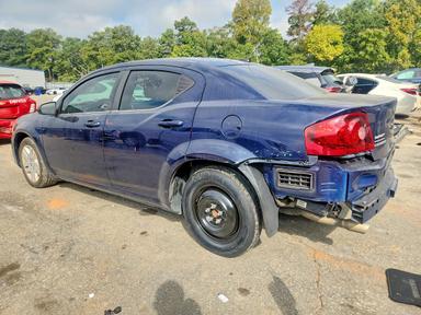 Vedere 2013 DODGE AVENGER SE, unghi 2