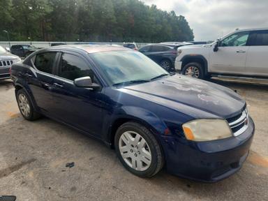 Vedere 2013 DODGE AVENGER SE, unghi 4