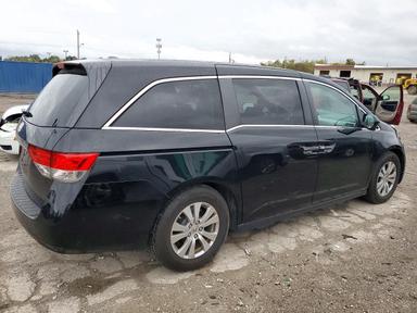Vista de 2015 HONDA ODYSSEY EXL, ángulo 3