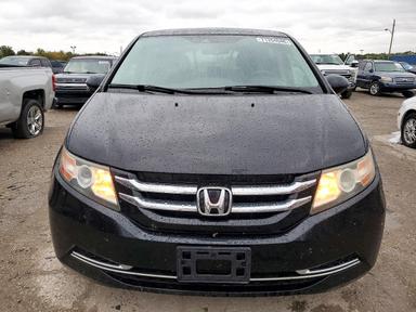 Vista de 2015 HONDA ODYSSEY EXL, ángulo 5