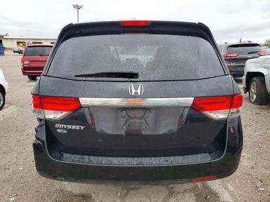 Vista de 2015 HONDA ODYSSEY EXL, ángulo 6